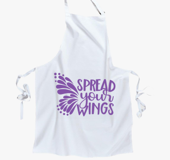 Spread wings vijolična predpasnik