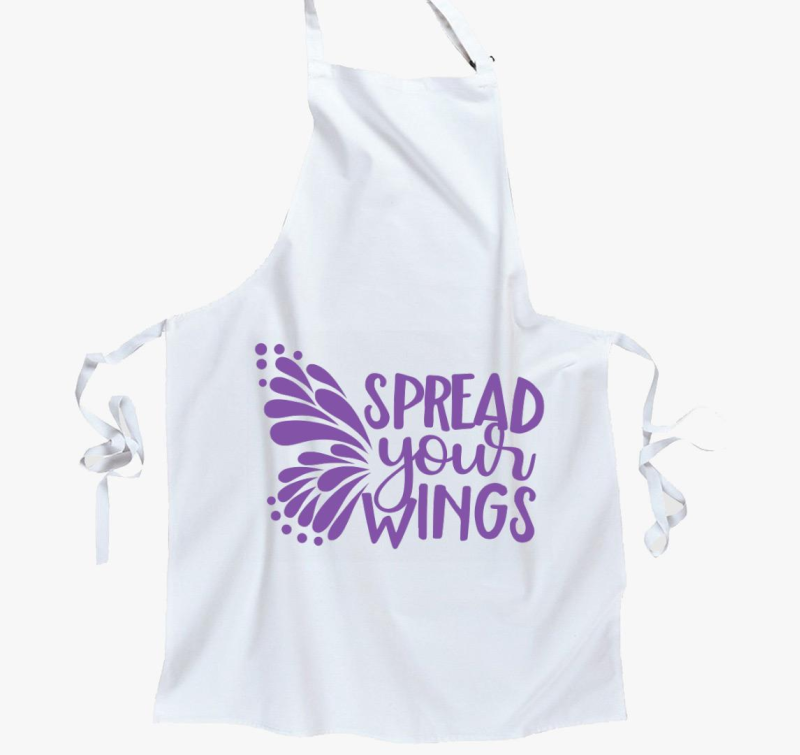 Spread wings vijolična predpasnik