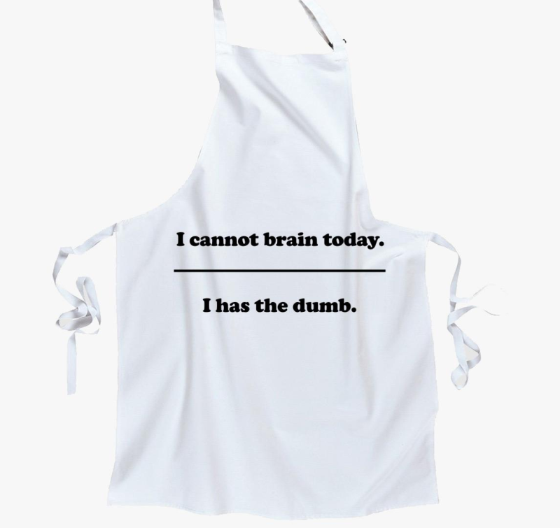 I cannot brain predpasnik