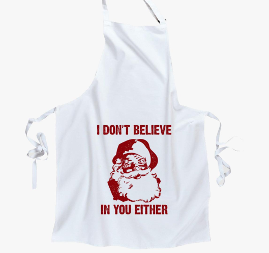 I don't believe in you either ...