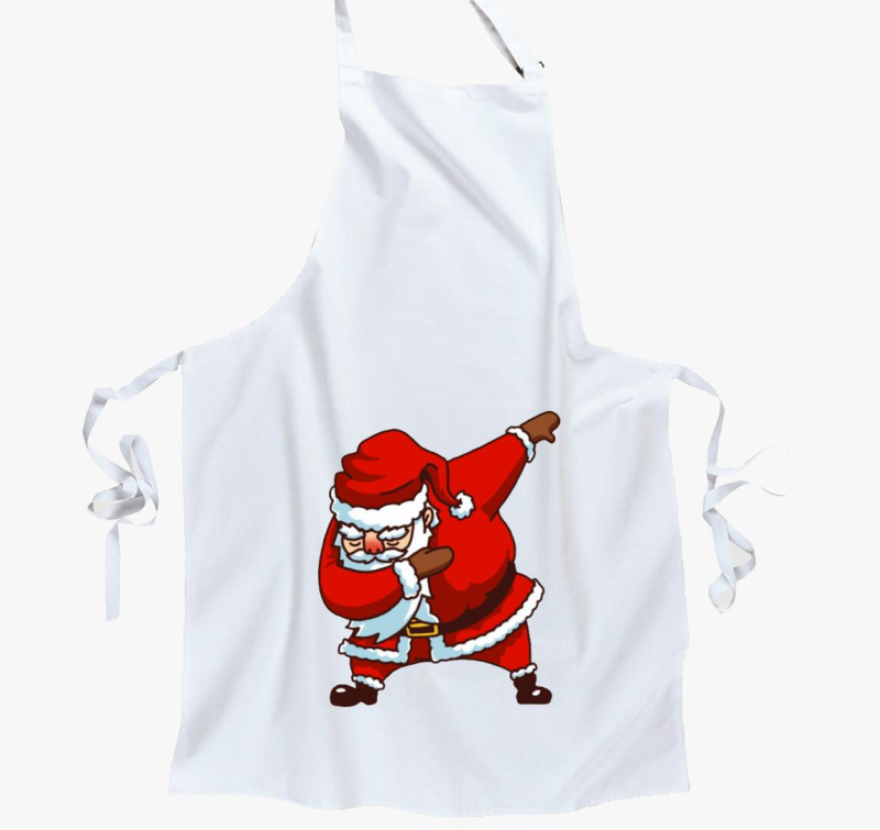 DAB božični predpasnik - Božiček na plesni misiji