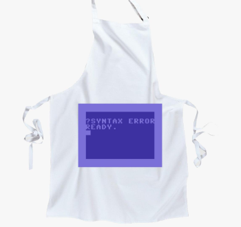 Commodore 64 (C64) predpasnik - Syntax error