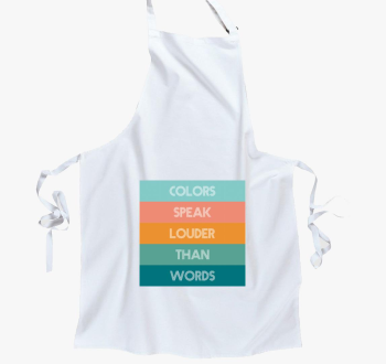 COLORS SPEAK LOUDER THAN WORDS predpasnik