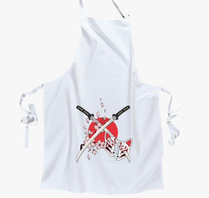 kitsune maszkos predpasnik