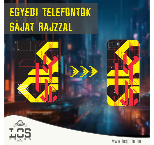 Egyedi ovitek za telefon, rajz...