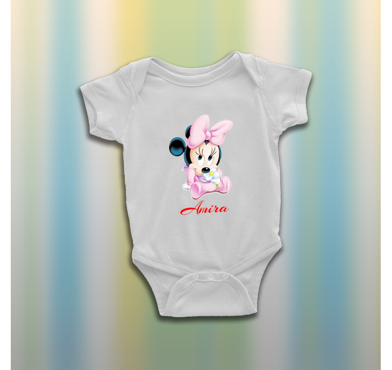 Minnie Egeres Baba Body - egyedi