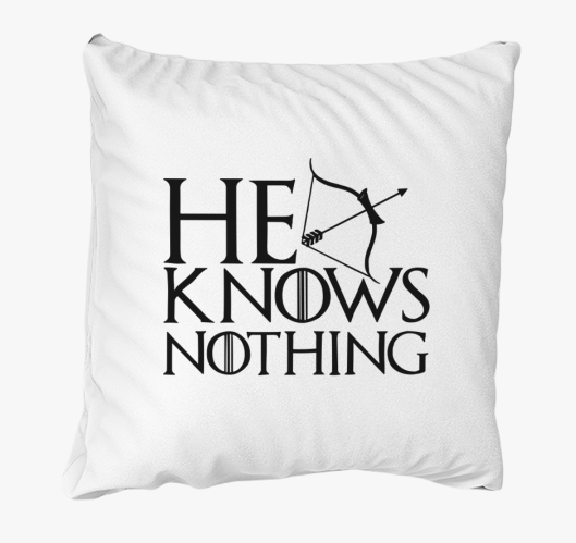 He knows nothing blazina