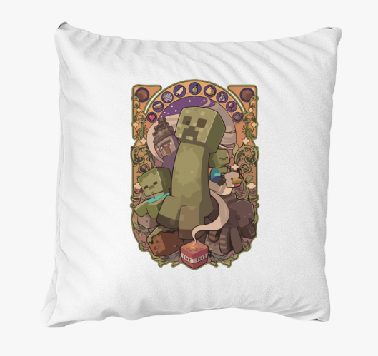 Minecraft zombi tnt blazina