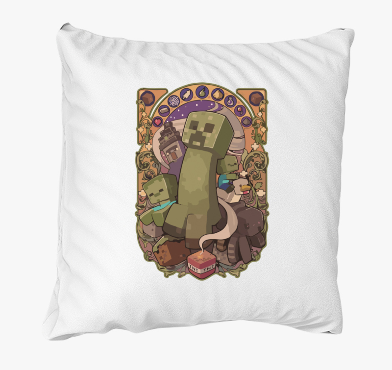 Minecraft zombi tnt blazina