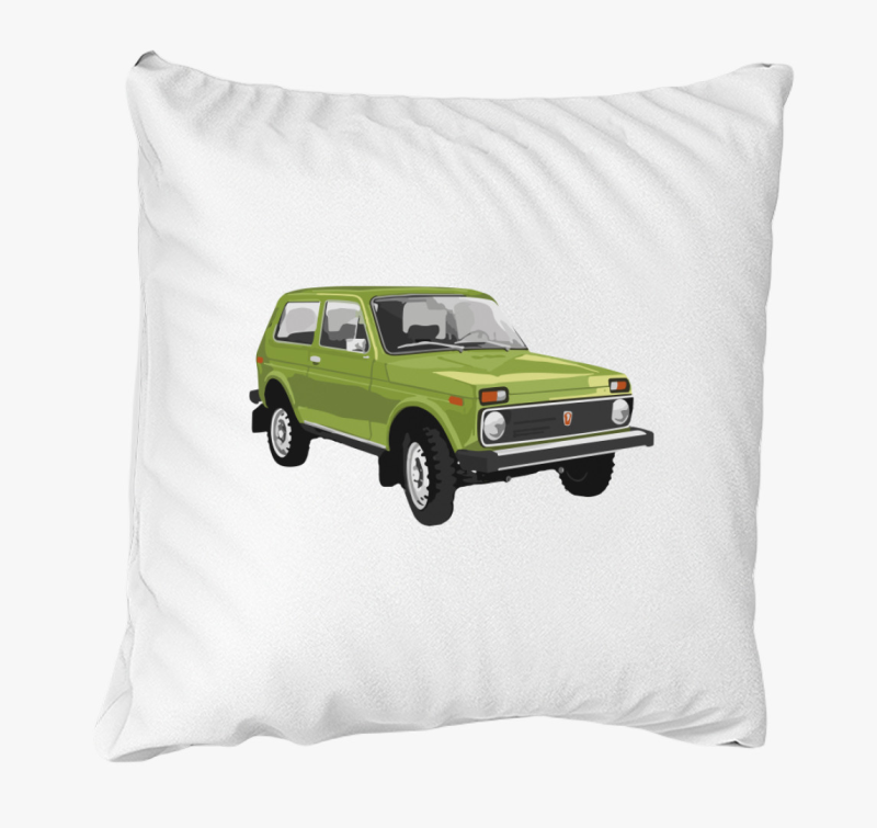 Zelena Lada Niva blazina