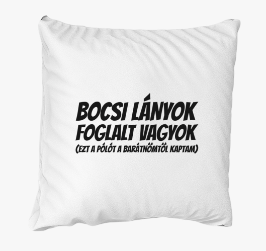 Bocsi foglalt sem blazina