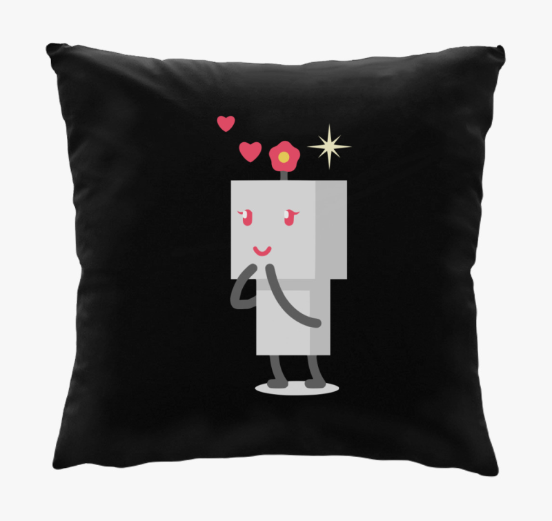 Robot szerelmes dekle blazina