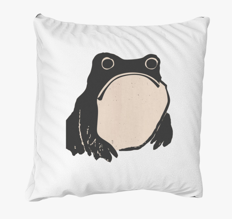 Sad frog vintage blazina
