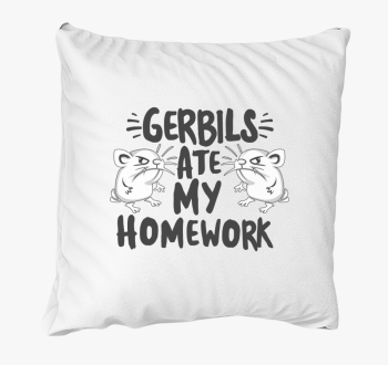 Gerbils ate homework blazina