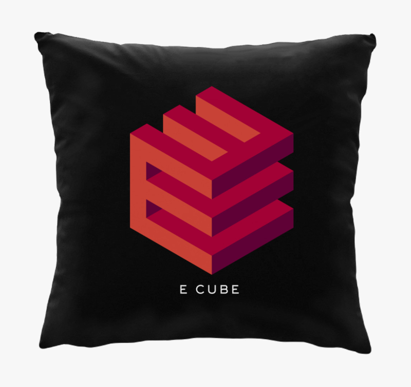 E cube kocka design blazina