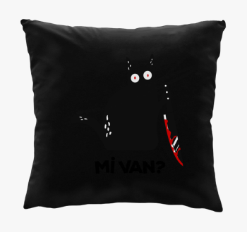 Macska Mi je? smešno blazina