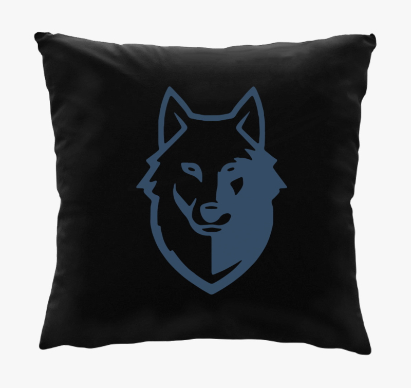 Farkas fej design divat blazina