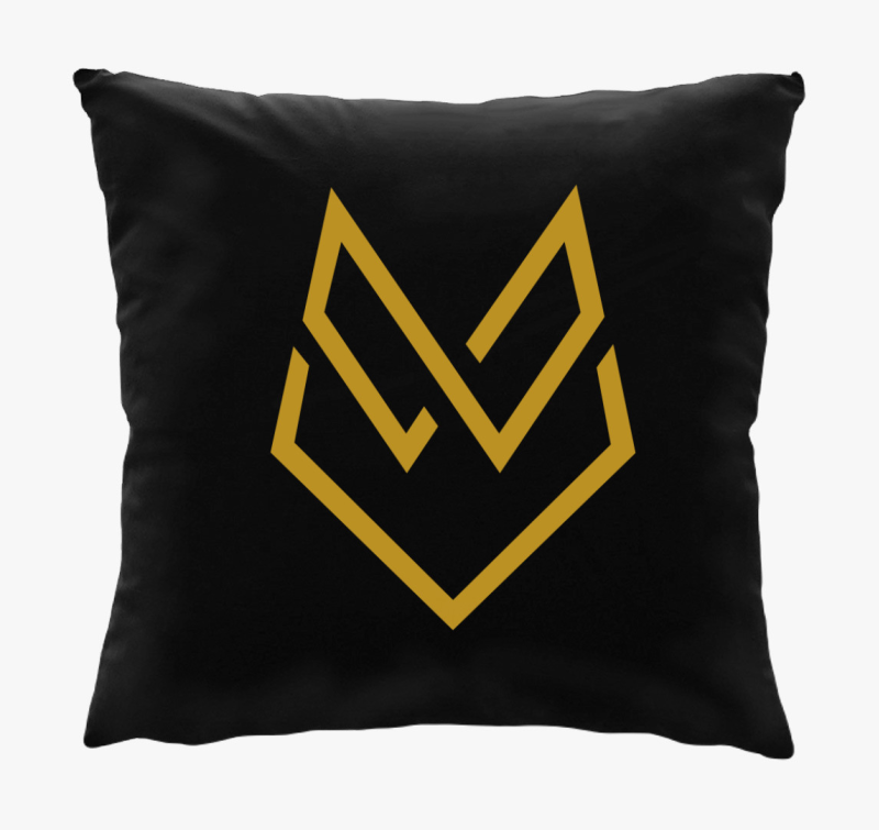 Farkas fej absztrakt divat blazina