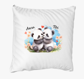 szerelmes Panda blazina