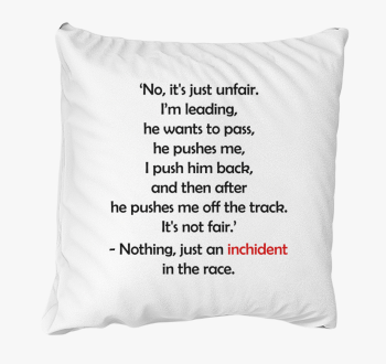 unfair inchident blazina