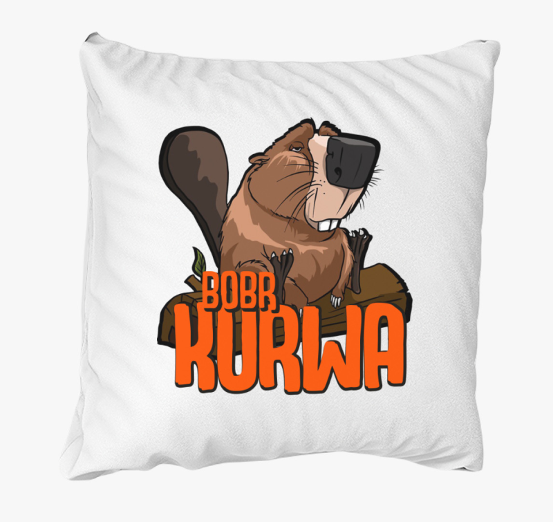 Bobr Kurwa smešno blazina 2