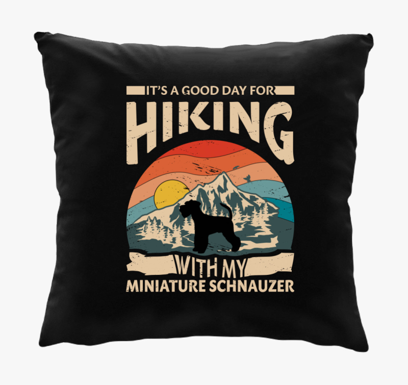 Schnauzer hiking blazina