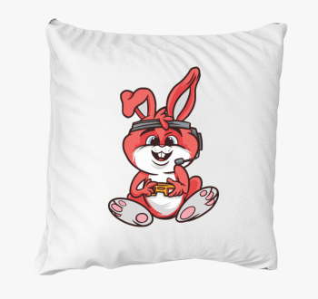 Gamer nyuszi blazina