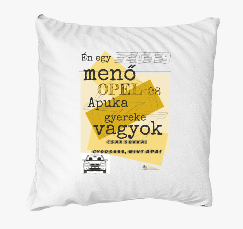 Opel-es apuka gyereke blazina