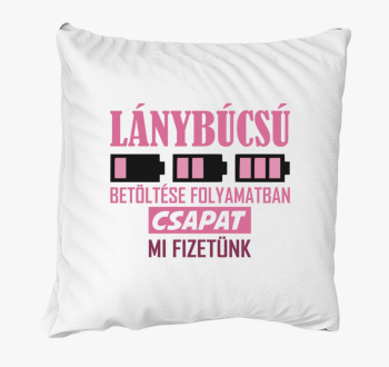 folyamatban Csapatnak blazina