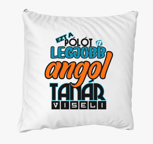 Angol učitelj blazina