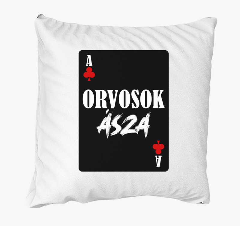 Orvosok feliratos blazina