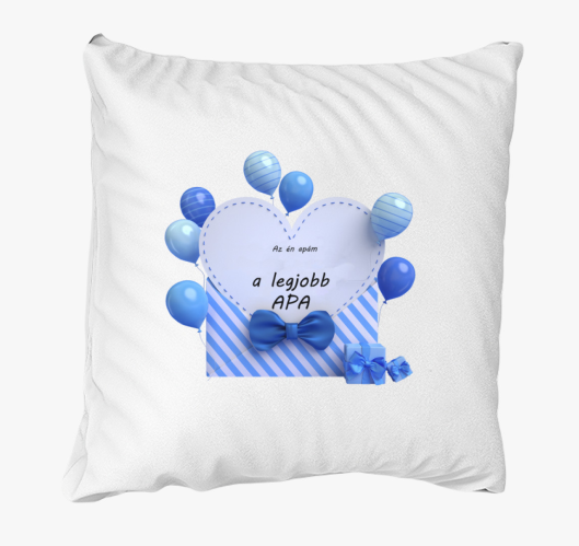 legjobb oče blazina