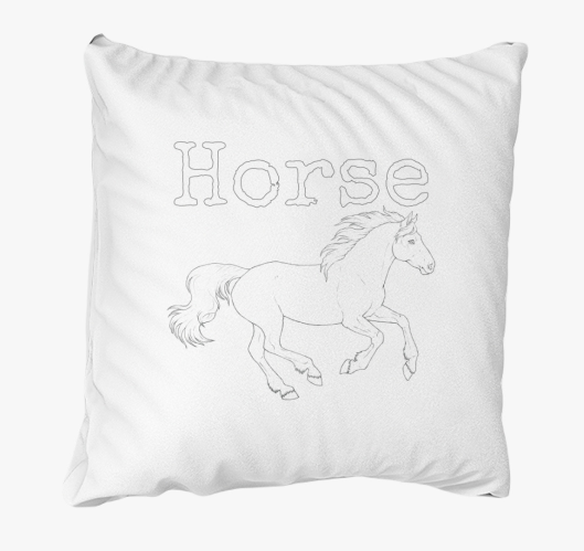 Horse feliratos blazina