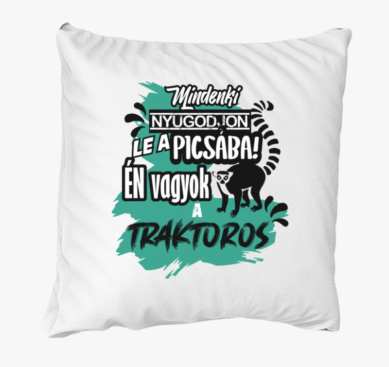 Vsakdo nyugodjon le traktoros sem blazina