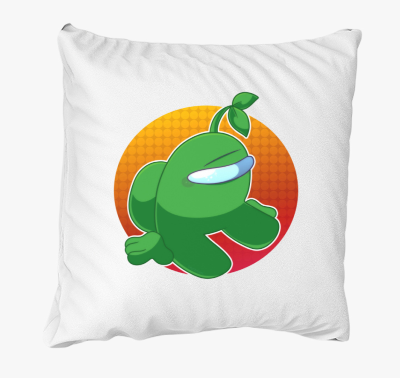 Among Us zelena blazina