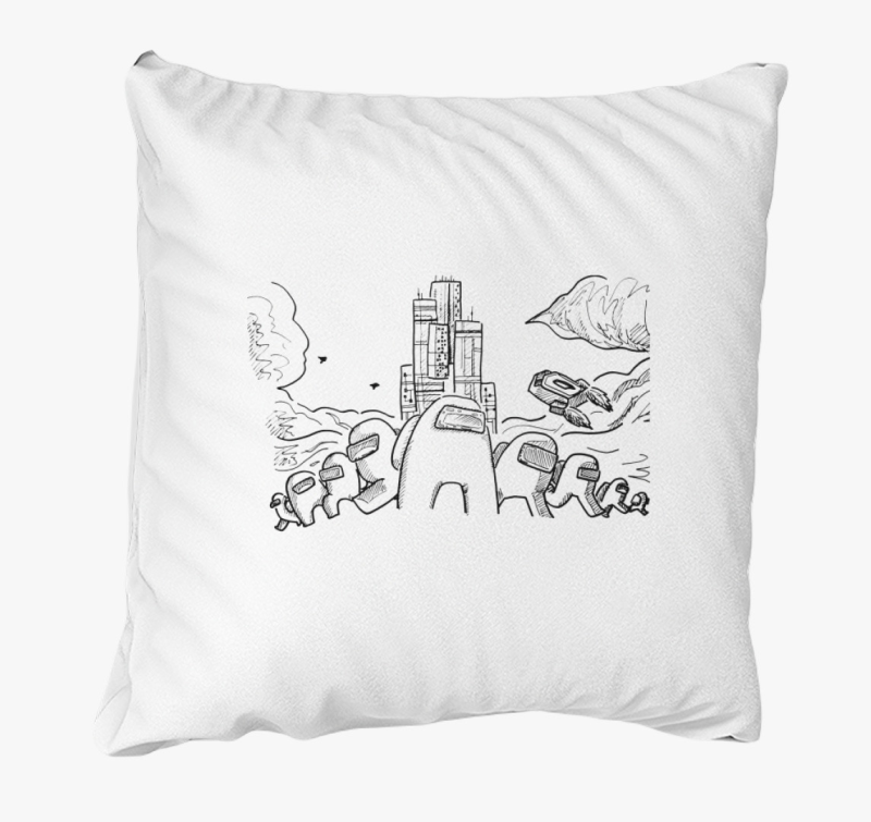 Among Us rajzos blazina