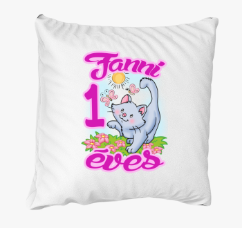 Siva cica kerget gyerek blazina