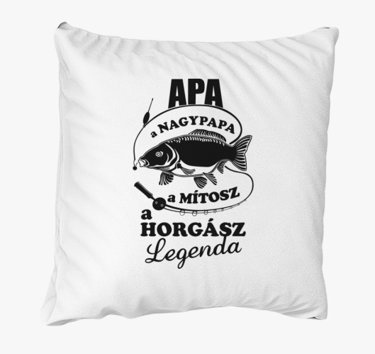 Dedek ribič legenda blazina