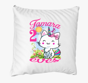 Unikornis cica gyerek blazina