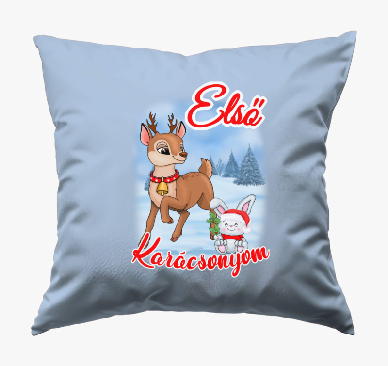 szarvas nyuszi gyerek blazina