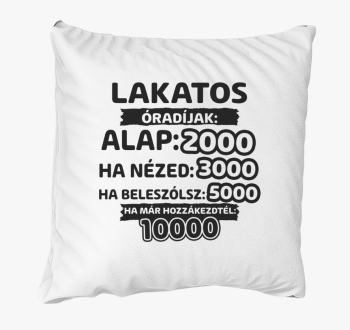Lakatos munka blazina