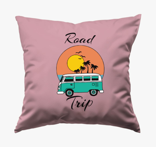 Road Trip Kisbuszos blazina