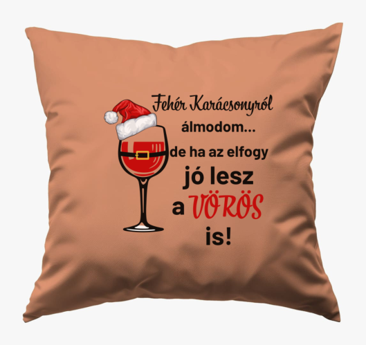 Bela de ha elfogy blazina