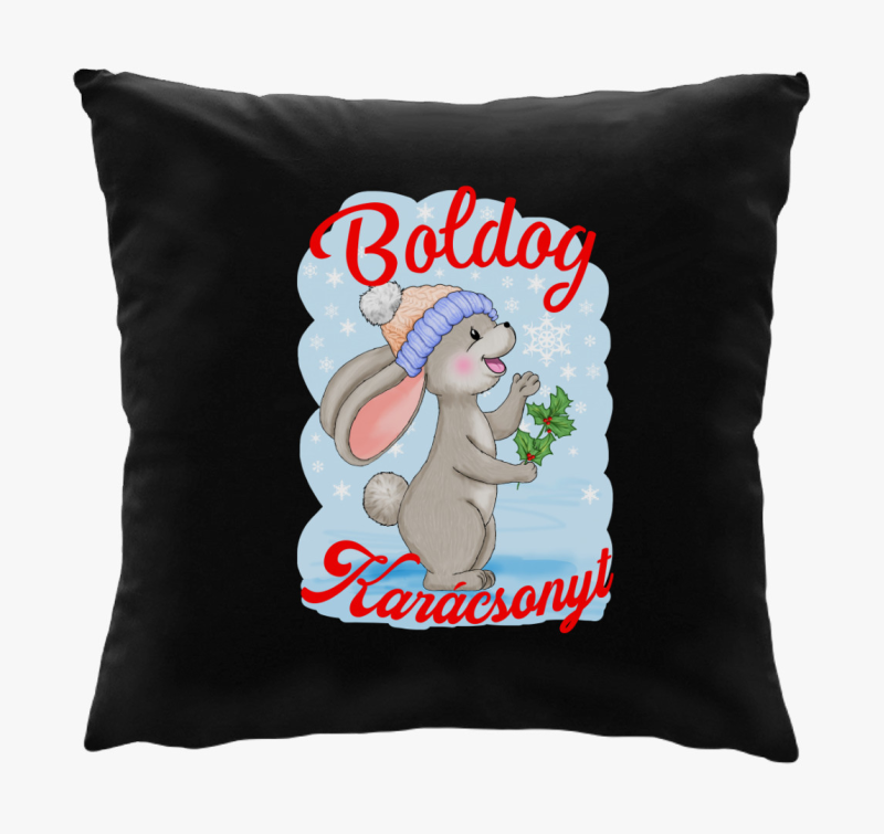 Boldog nyuszi gyerek blazina