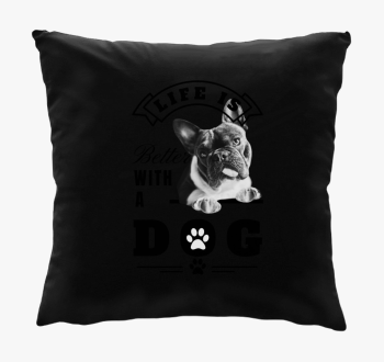 jobb blazina - francia bulldog - angol felirat