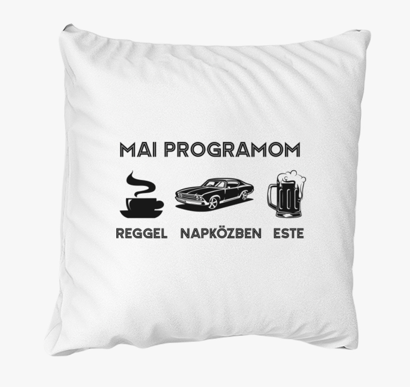 Napirend mai programom blazina