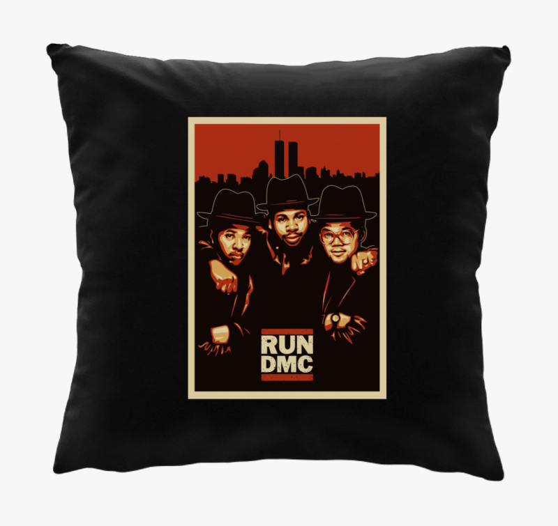 Run DMC plakat blazina