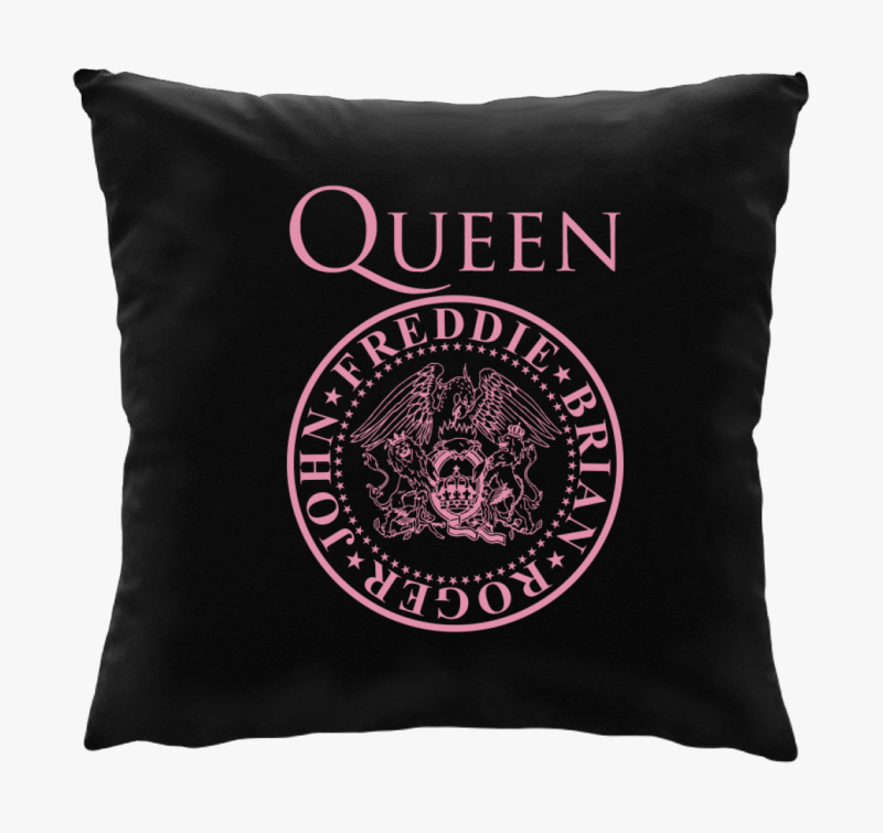 Queen logo bandatagokkal blazina