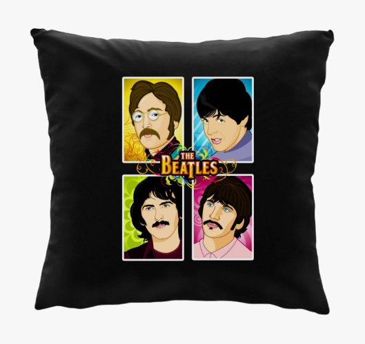 The Beatles rajzolt blazina