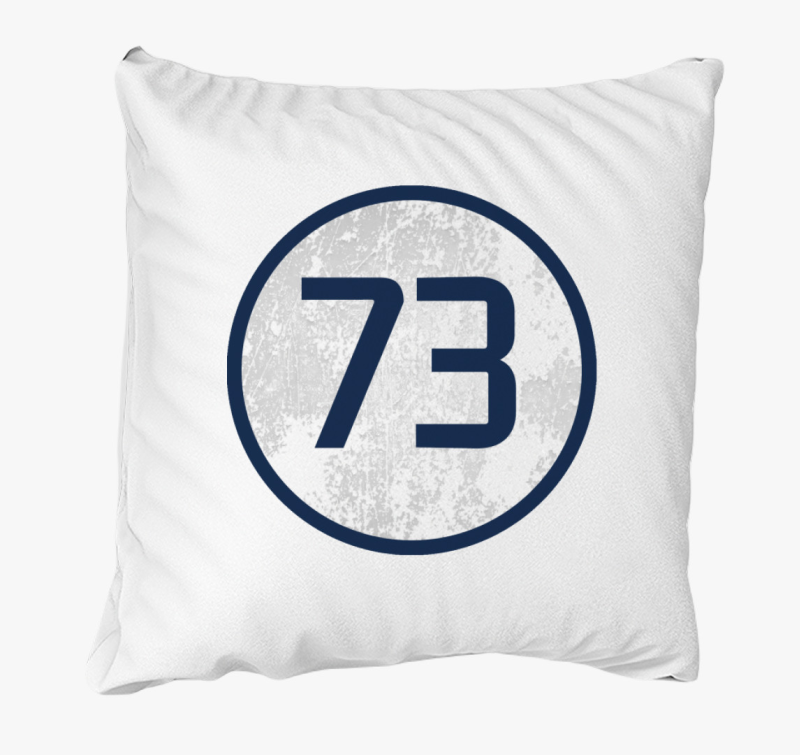 73 (Sheldon) modra blazina